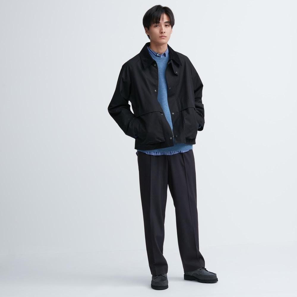 Uniqlo Japan Tuck Wide Pants  Standard Length 70 76cm 