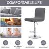 Real Waterproof Fabric Bar Chair Cover Stretch Short Back Chair Cover Washable Cheap Spandex Covers For Home Hotel Banquet Decor