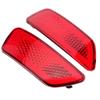 Hinterer linker rechter Stoßfängerlichtabdeckung Reflektor LH RH für Jeep Compass Grand Cherokee & Dodge Journey 2011 2012 2013 2014 2015 2016