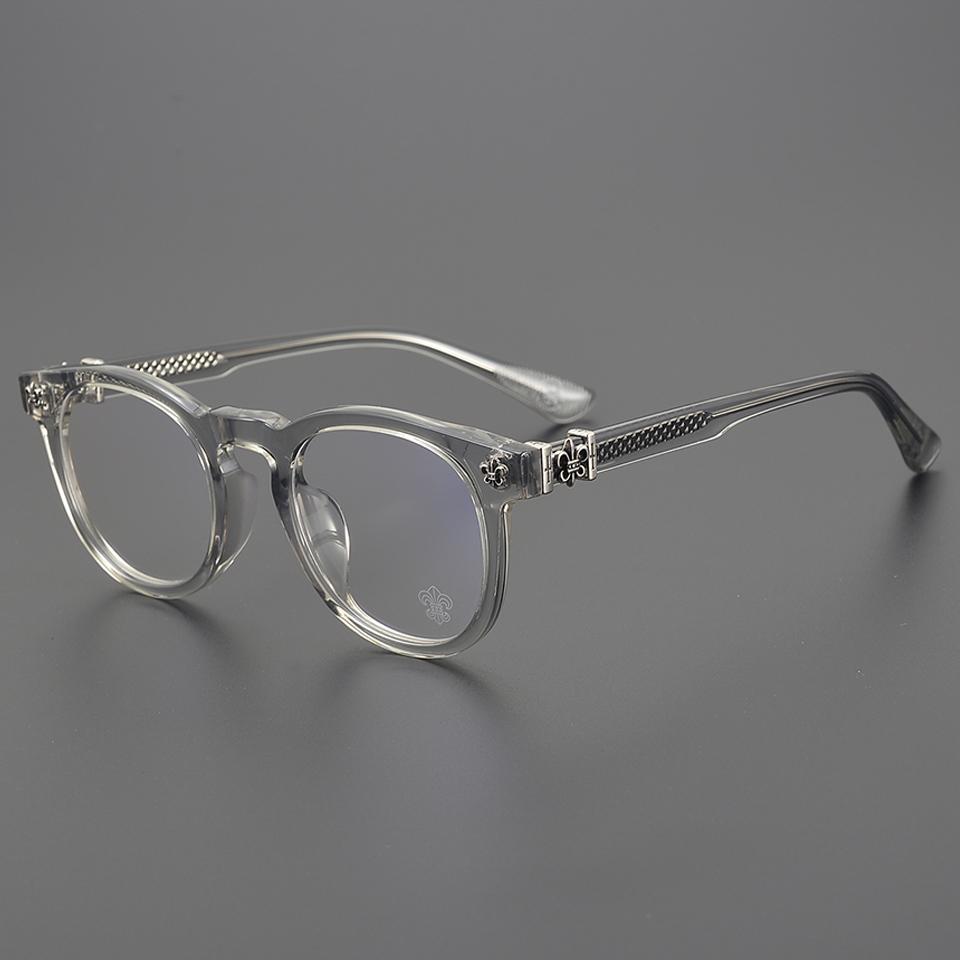 2025 Women Men Eyeglass Frames Eyewear Transparent Prescription Designer Women's Accessories Trends Round Presbyopia Glasses