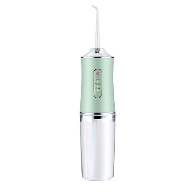 Portable Electric Teeth Cleaning and Water Flosser Device for Home Use