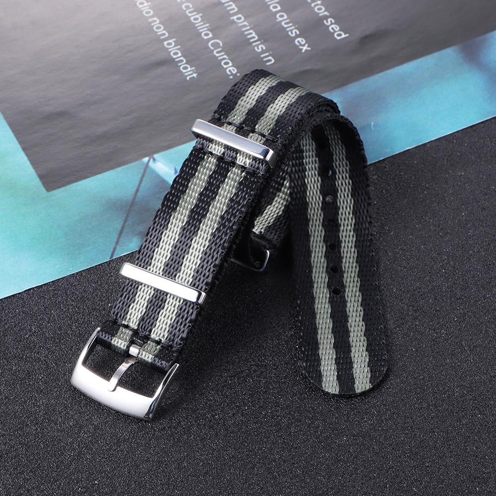 

Нейлоновый ремешок для часов 20 мм, ремешок для часов Французской армии 60-х годов для Omega 007, для Rolex Water Ghost, для Seiko, для Tudor, плетеные ремешки 20mm