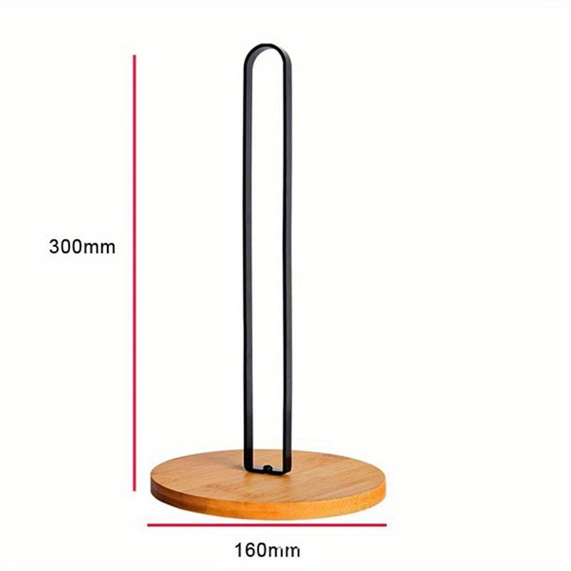 1ks dřevěný držák na papíry, kuchyňská organizace, volně stojící držák na kapesníky do kuchyně, koupelny