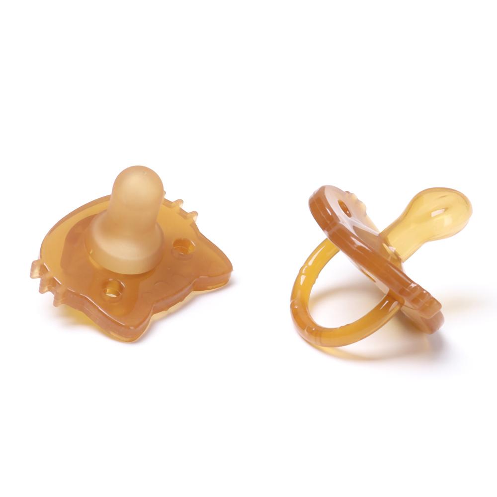 Silica Gel Day And Night Type Cartoon Animals Silicone Teether Baby Pacifier Pacifier Set Pacifier