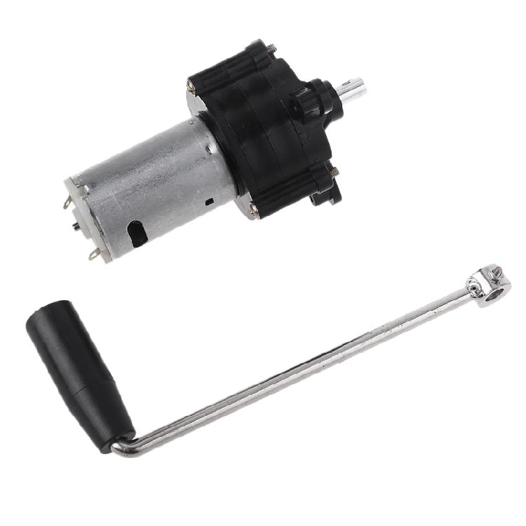 1pcs Miniature Hand Crank Emergency Energy Dynamo Motor
