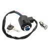 Ignition Switch Lock Set with Keys for Harley Sportster XL 883 1200,Chopper Bobber Cruiser Motorcycle Replacement Repair Part