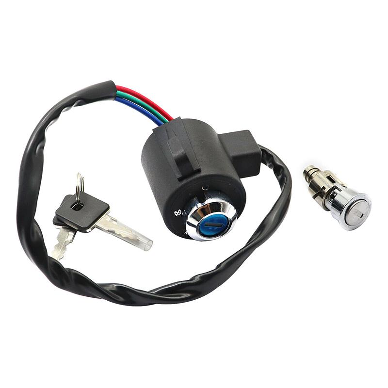 Ignition Switch Lock Set with Keys for Harley Sportster XL 883 1200,Chopper Bobber Cruiser Motorcycle Replacement Repair Part