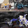 Ice Flame Black Wing Mech Warrior Assembling Toy
