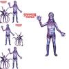 Stranger Things Halloween Kinder Cosplay Kostüm Einteiler Set Perfekt für Maskeraden und Themenpartys