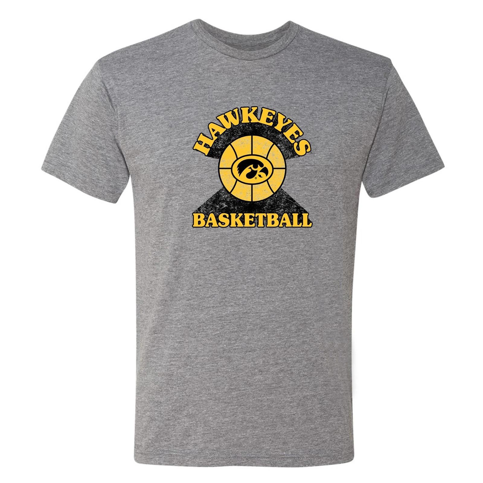 Iowa Basketball Shootout NLA Triblend T-Shirt - Premium Heather 3XL