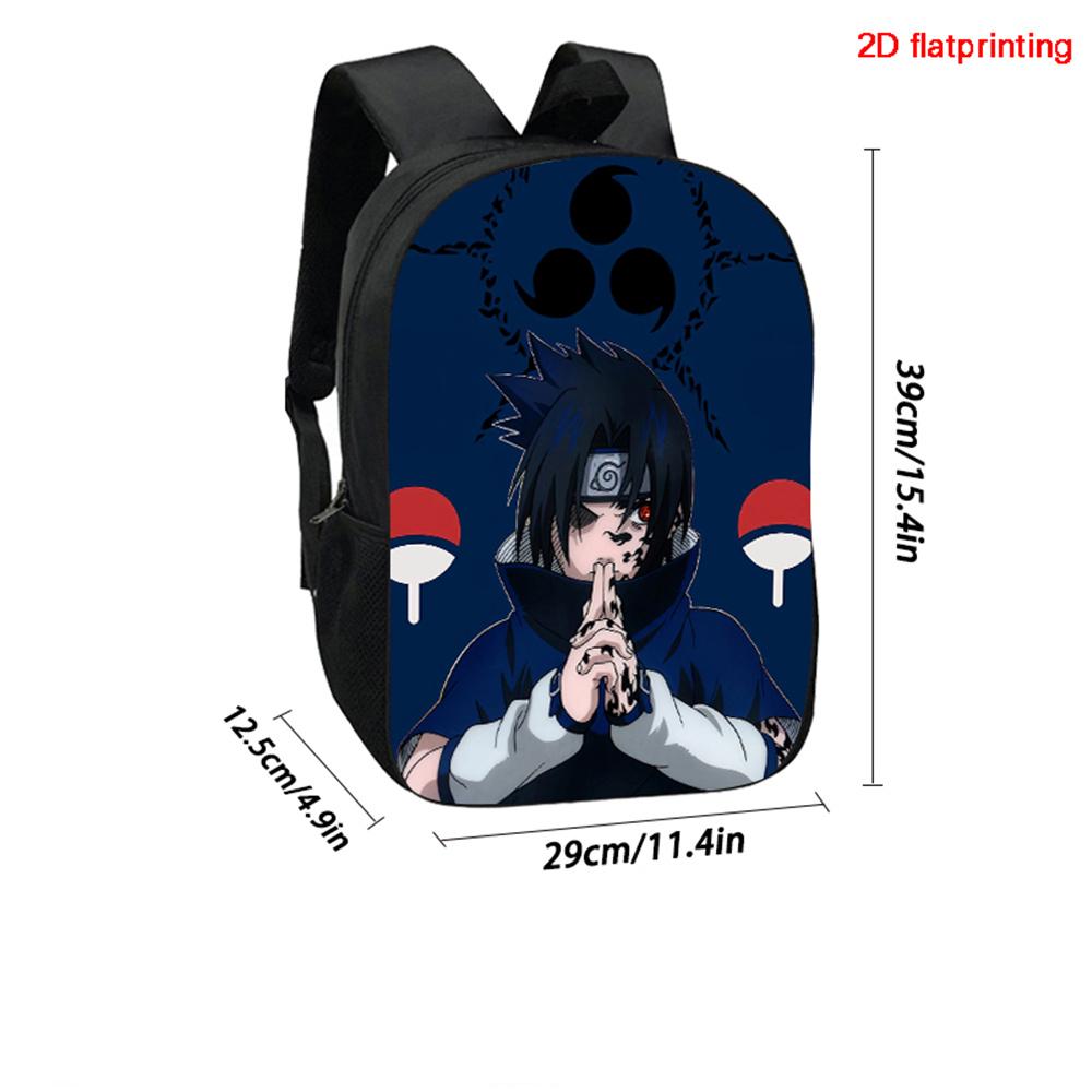 NARUTO Anime 15 Inch Children Cartoon Backpack,Comfort Adjustable Shoulder Straps,School&Daily Use,For 6-11 Year Old Boys&Girls