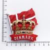 Denmark Travelling Fridge Magnets Home Decor Denmark Tourism Souvenirs Fridge Stickers Message Board Magnetic Stickers Gifts