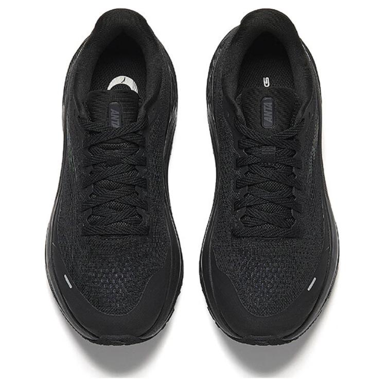 Anta Travel Step 2 Comfortable Versatile Non-Slip Wear-Resistant Low-Top Casual Running Shoes Women Sneaker Black 122525546-9