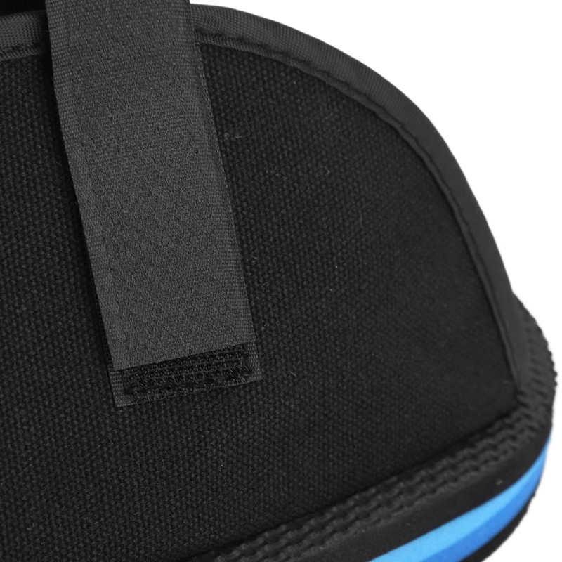 Walking Cast Shoe Open Toe Non Slip Stable Flat Sole Adjustable Canvas Fabric Shock Absorption Washable Injury Post Op Cast Shoe