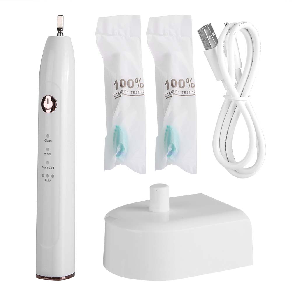 Adult Ultrasonic Electric Toothbrush Waterproof Teeth Cleaning Whitening Tool Oral Health Care