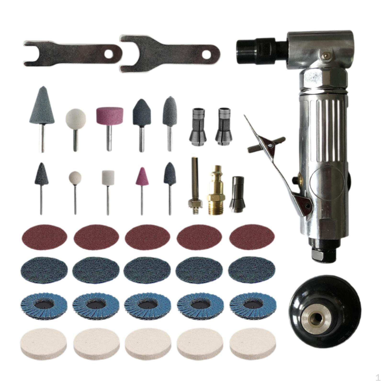 

39 Pieces Air Die Grind Kit Angle Grinders 1/4 Polishing Tool, Grinding Tool Cut Off Tools