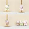 Cute Transforming Pig Plush Keychain Adorable Stuffed Animal Bag Charm For Kids