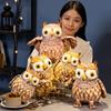 Cartoon Simulation Owl Doll Plush Toy Home Decoration Ornament Children Soothing Rag Doll Birthday Gift