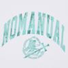 Nomanual 2T Arch Logo T shirT   whiTe