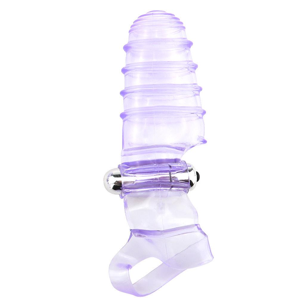 Vibrating Finger Sleeve Couples Massager - Fun Adult Toy