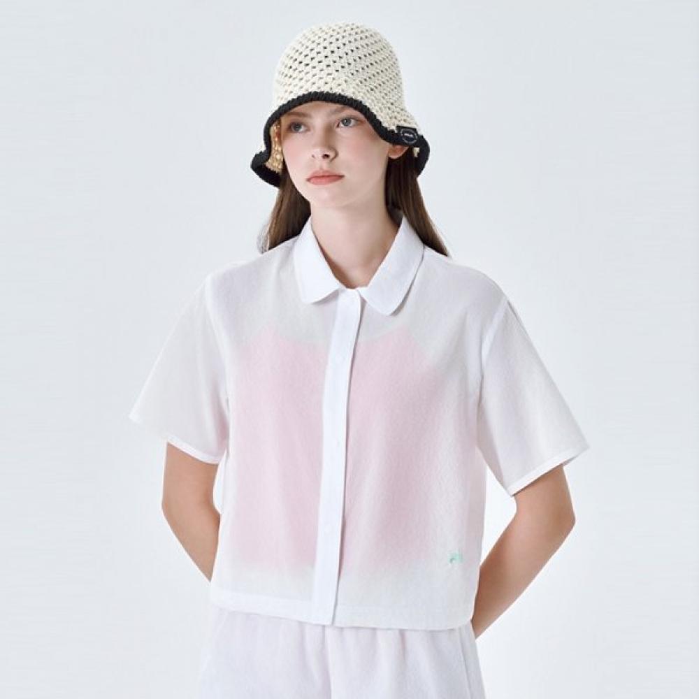 

Fila Semi Crop Jacket Seersucker OFFWHITE/090