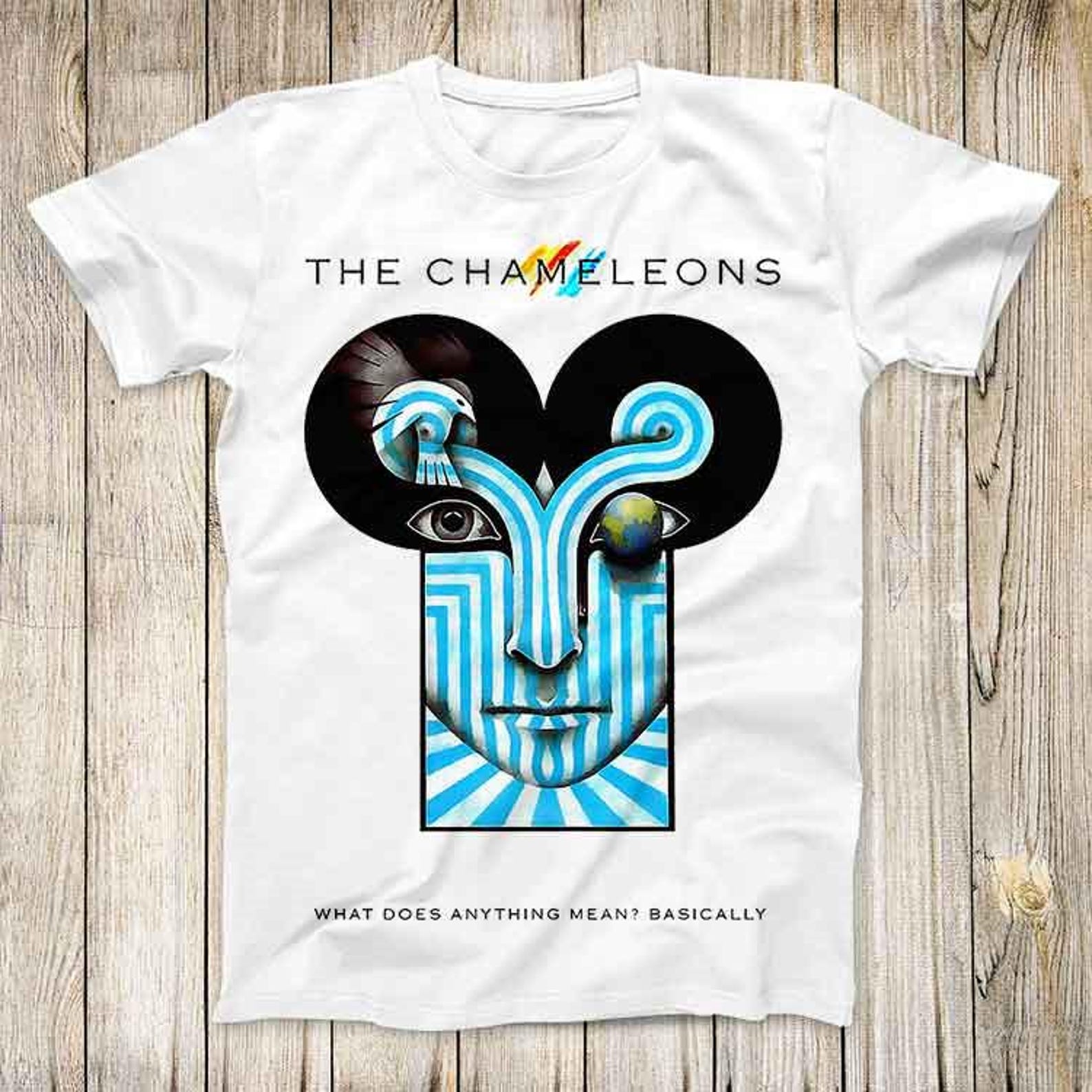 The Chameleons What Does Anything Mean Basically Music Top Tee Best Seller Birthday Men Women Unisex T-Shirt 3259 S