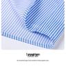Men's 2024 Modal Striped Long Sleeve Stretch Shirt - Hidden Placket, Wrinkle-Resistant