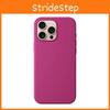 For Iphone16 Pro Solid Color Magnetic Silicone Phone Protective Case With Logo