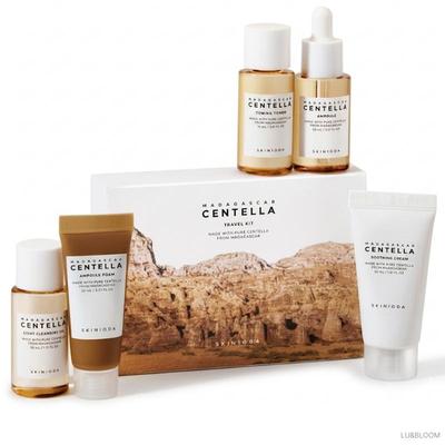Madagascar Centella Travel Kit (Cleansing Oil 30ml + Ampoule Foam 20ml + Toning Toner 30ml + Ampoule 30ml + Soothing Cream 30ml)
