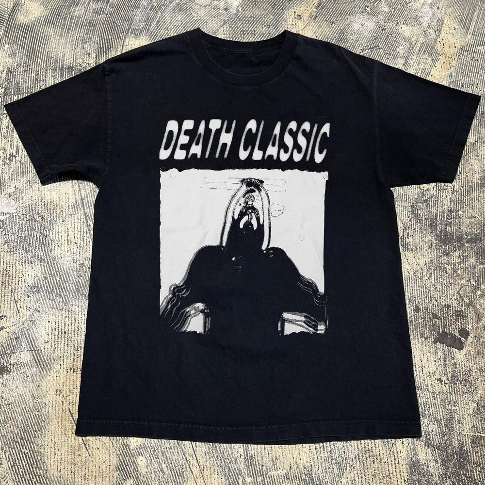 

Винтажная классическая футболка Death Grips Все размеры Подарок Фанатская футболка Мужская QQ1 Унисекс Футболка XXL