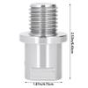 Lathe Headstock Spindle Adapter Compact Woodworking Lathe Headstock Spindle Adapter Sturdy 1inx8TPI Male Thread for Faceplates