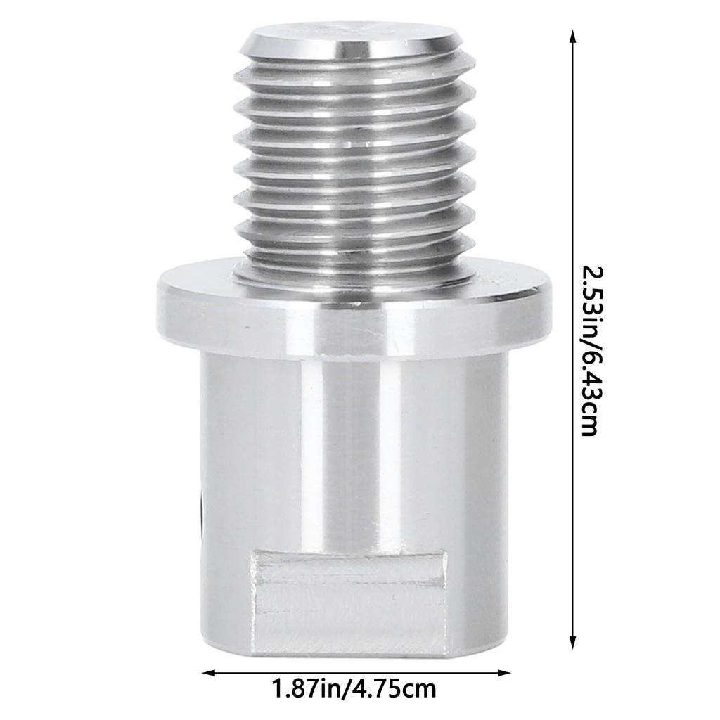Lathe Headstock Spindle Adapter Compact Woodworking Lathe Headstock Spindle Adapter Sturdy 1inx8TPI Male Thread for Faceplates