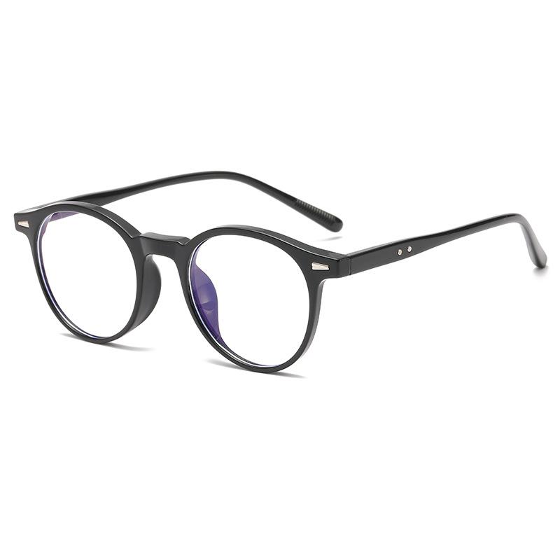Tr Material Round Glasses Frame Color Can Be Matched With Degree Glasses Frame Plain Glasses Frame