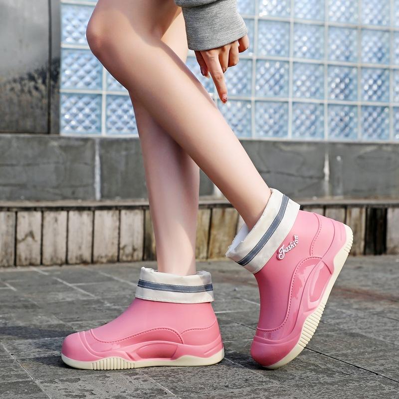 Women's Warm Fashion Non-slip Rain Boots