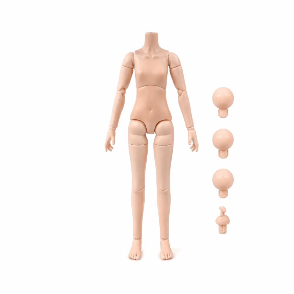 Movable Multi-jointed Doll White Skin 1/6 Doll Body Movable Action Figure For Collectors