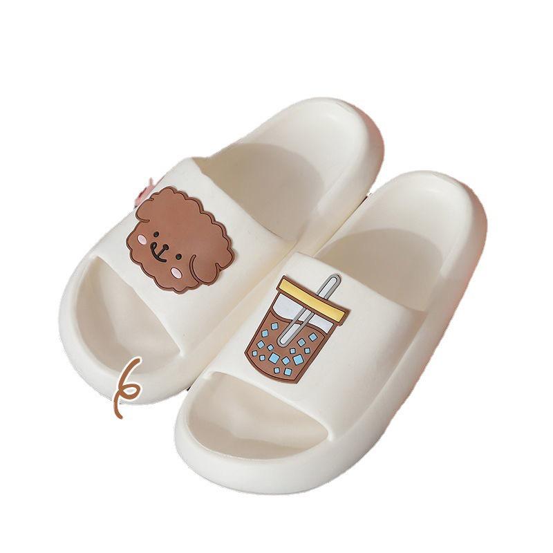 Bekväma sommartofflor: Halkfria, Tysta Sandaler för Inomhus-/Utomhusbruk - Perfekta för Par.