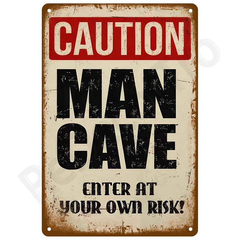 Retro Metal Sign Poster Plates for Walls  Vintage Home Decor IndoorOutdoor Aesthetic Art Luxury Room Decoration