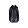 HyBridge Lite Red Label Windproof Waterproof Solid Color Zipper Hooded Long Sleeve Down Jacket Women Outerwear Black 2710L706