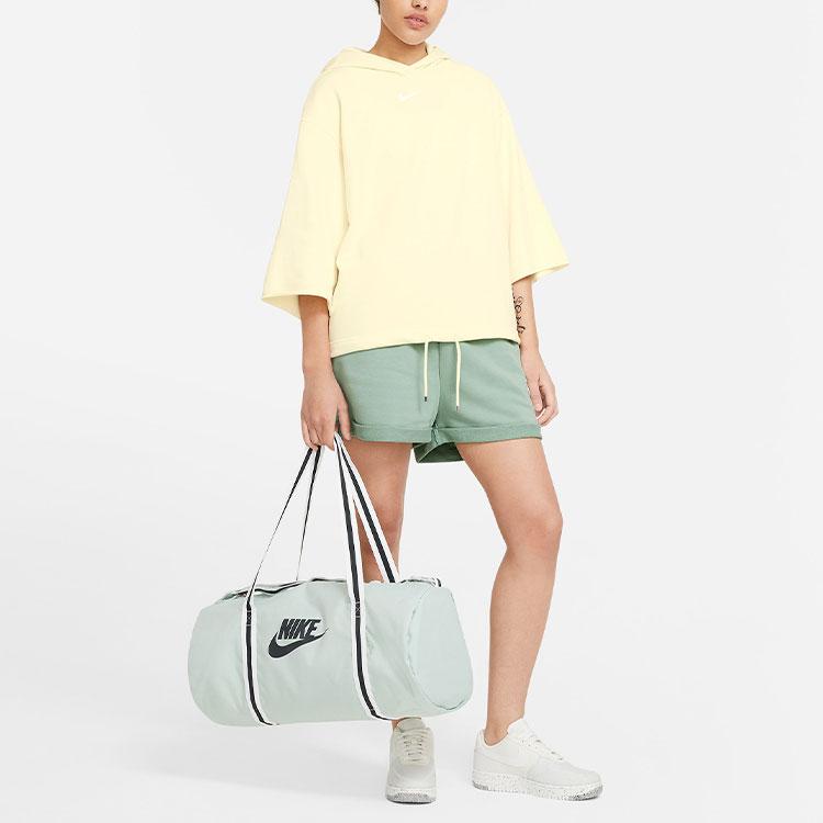 Nike Sportbekleidung Icon Clash Lässiges Kurzarm-Kapuzensweatshirt für Damen Kokosmilch CZ9333-113