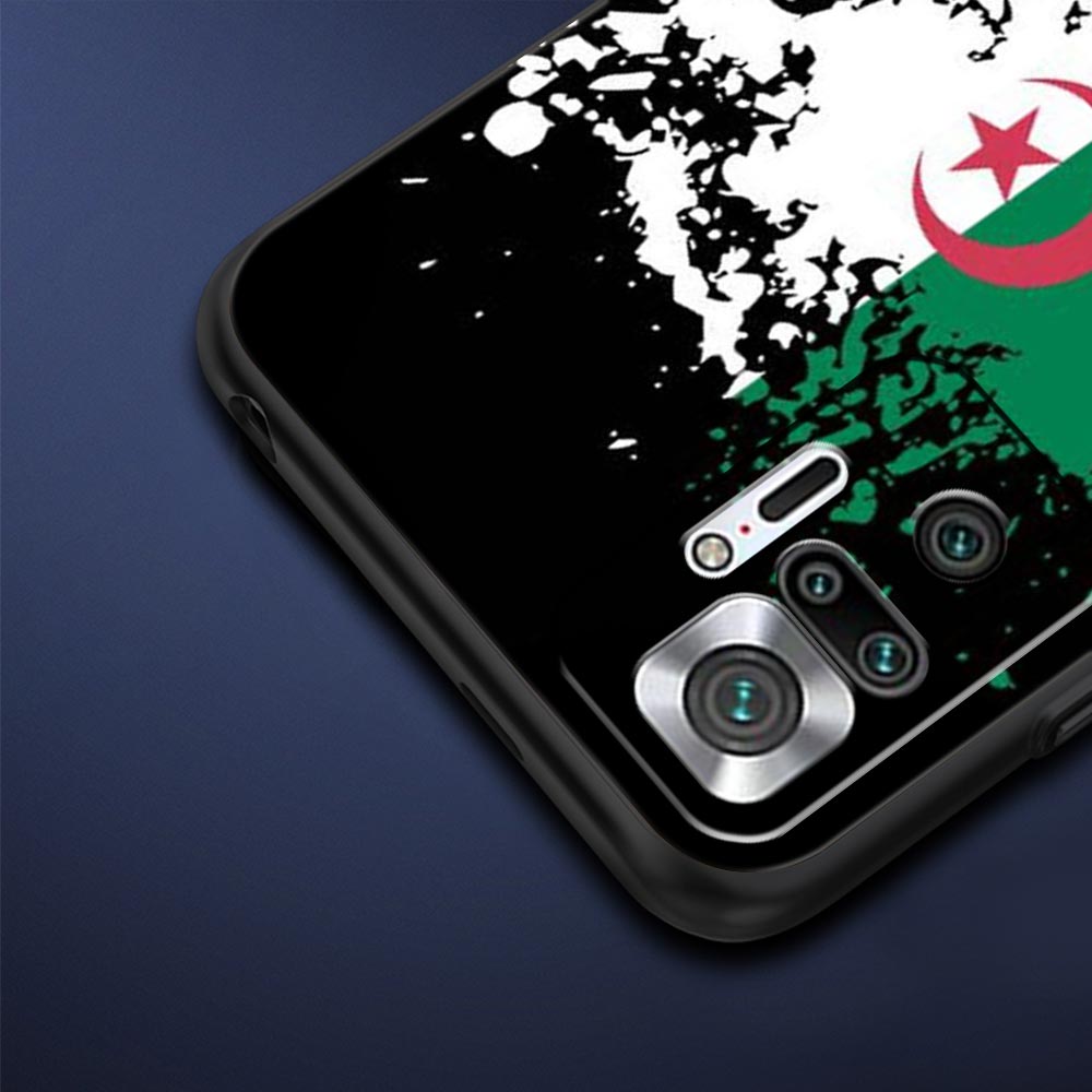 Algeria Passport Phone Case For Xiaomi Redmi Note 14 13 5G 10 11 12 Pro Plus 4G 14C 13C 12C 10C Black Cover