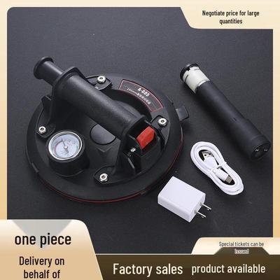 Heavy-Duty Vacuum Pump Rubber Glass & Tile Suction Lifter