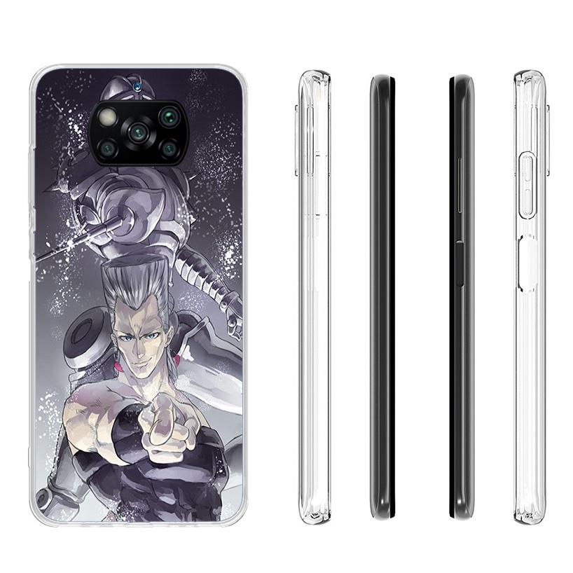 JoJo Bizarre Adventure Phone Case For Xiaomi Poco X7 X6 X5 Pro F7 Ultra Redmi 15C 15 13C 13 12C 12 10 10A 10C 9 9A 9C 9T Cover P