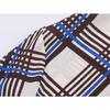 2025 Autumn Women's Fashion Plaid High-neck Shirt 9323262
