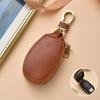 Luxury Car Key Bag Large Capacity Keychain Holder Universal Leather Key Case  Unisex