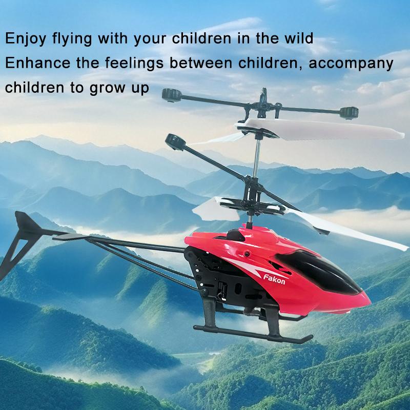 Non-Toxic Rechargeable Mini Rc Drone Remote Safe Fall-Resistant Rc Helicopters Drone Children ToysNo Remote Control Battery