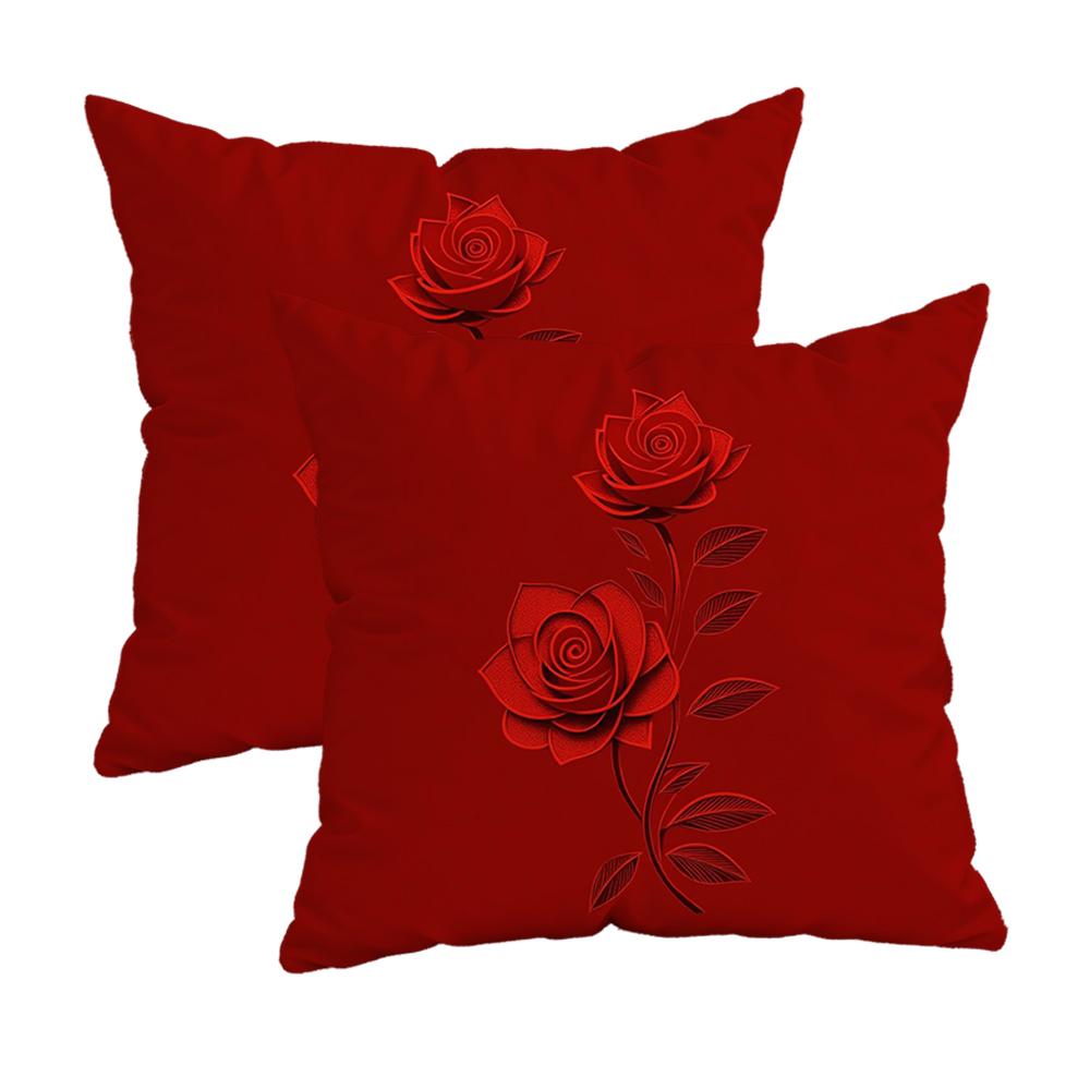 Green Hearts Pillowcase For Homezipper Design, Decorative Pillowcase, 45X45 Cm Pillowcase
