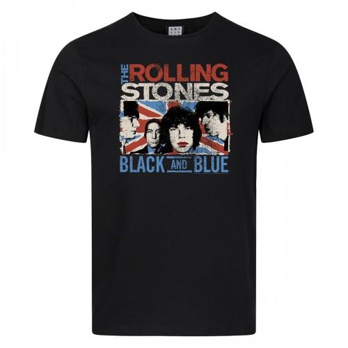 Amplified Unisex Adult Union Jack The Rolling Stones T-Shirt