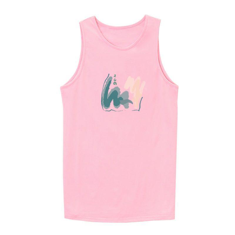 Women's Sleeveless Vest Girls Summer Student Casual Halter T-shirt Dress