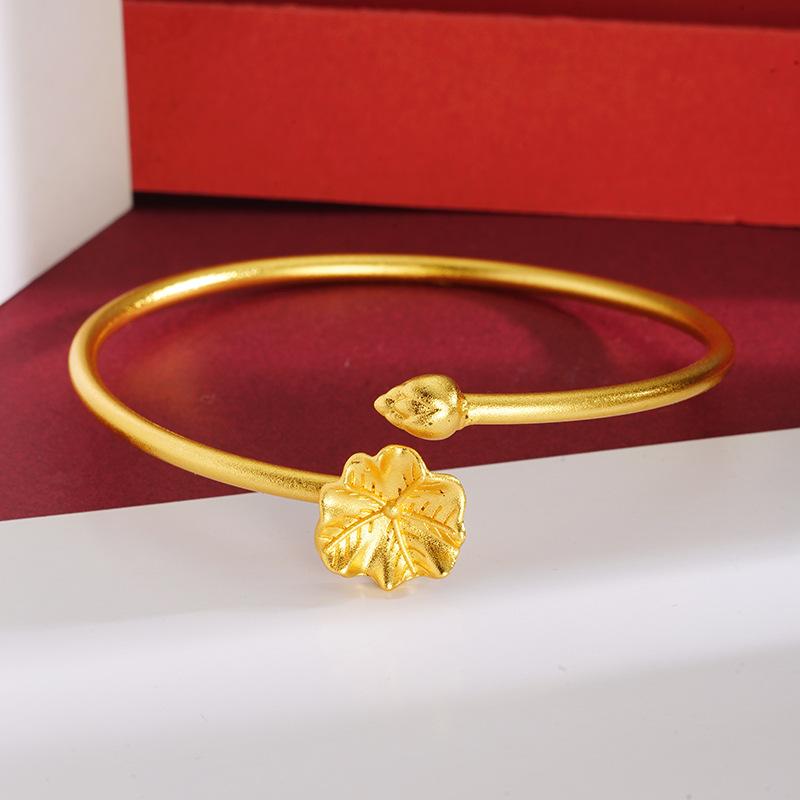 Lotus Lotus Chinese Trendy Versatile Bracelet for Men and Women One Size(16-22CM)
