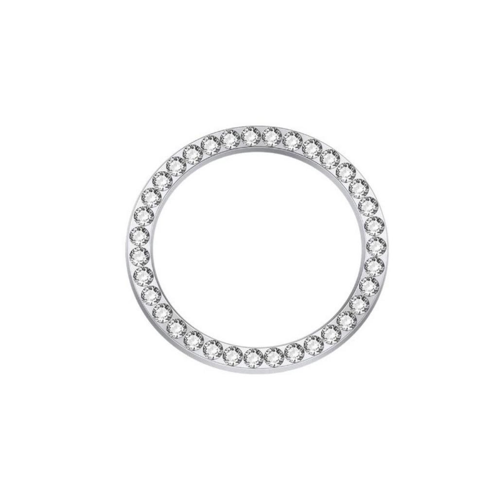 

1pc Car Engine Start Stop Button Ring Artificial Diamond Car Interior Decor Accessories белый